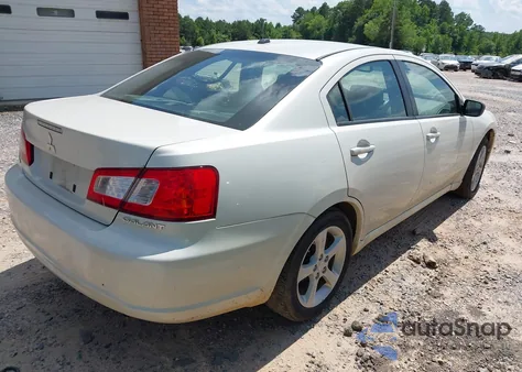 2009 Mitsubishi Galant Es из США, поврежденный, VIN 4A3AB56F09E027008